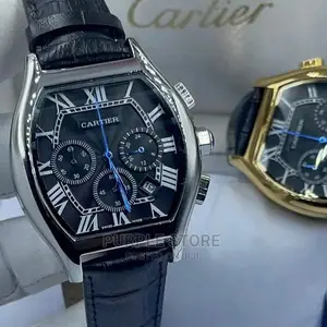 Photo - Cartier Leather Chronograph Watch