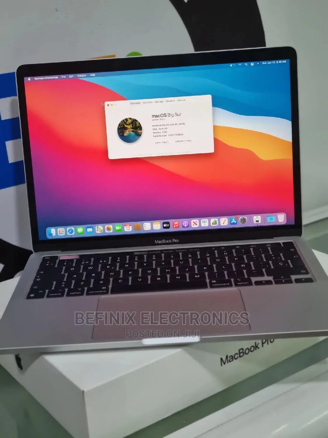 Laptop Apple MacBook Pro 2020 M1 8GB Apple M1 SSD 256GB