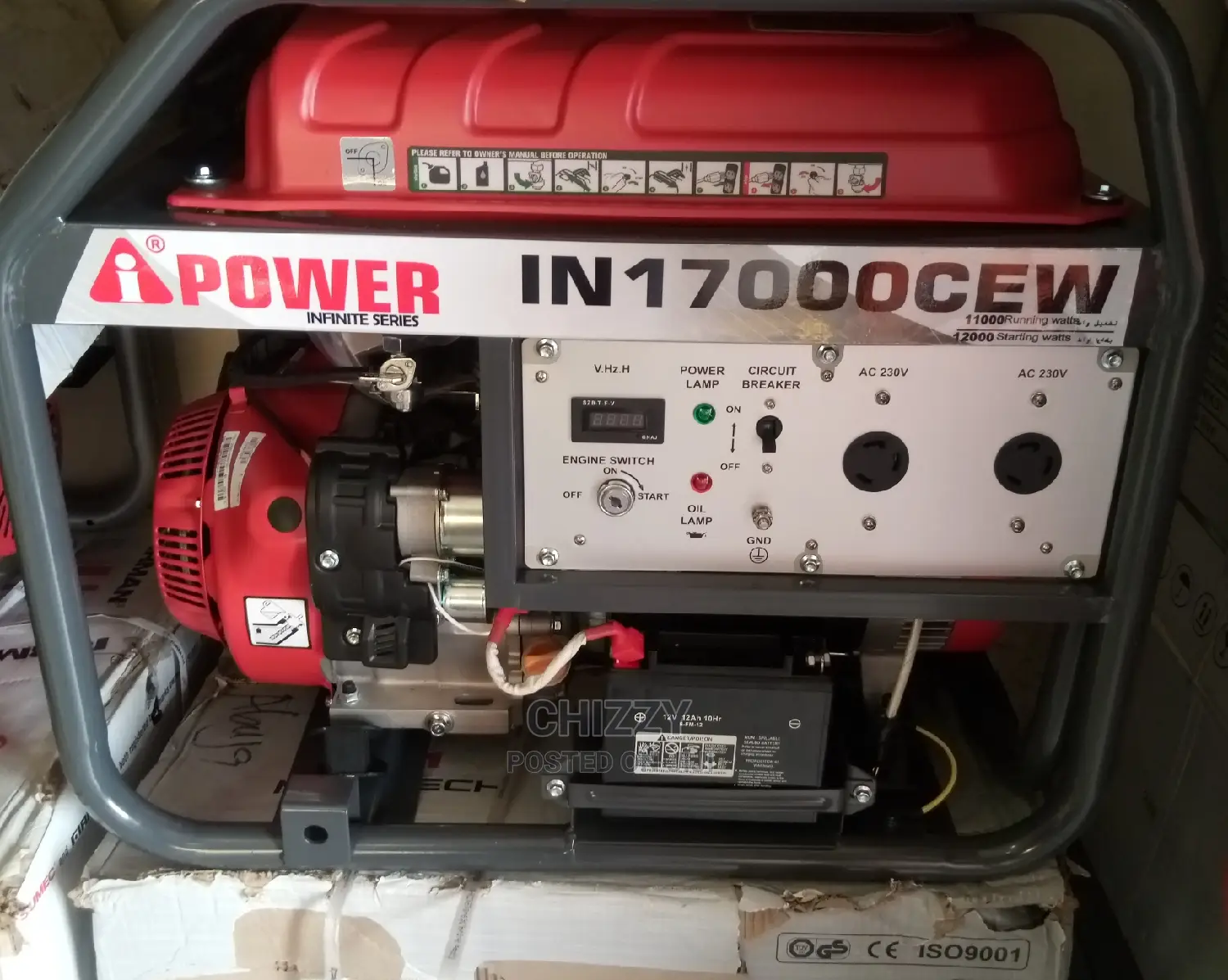 I Power Generator 100% Copper Wire 12kva Free Delivery