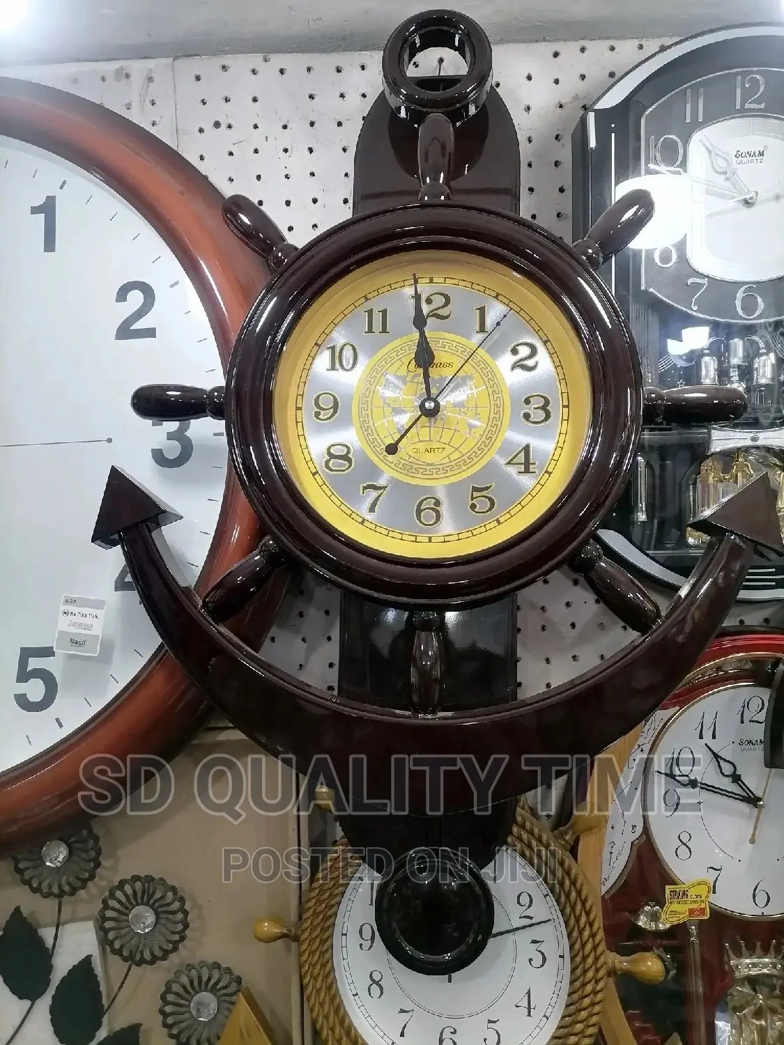 Anchor Wall Clock