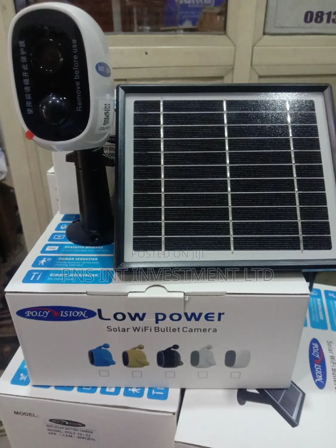 Low Power Solar Wi-Fi Indoor Camera