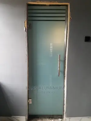 Full Frosted Hinge Glass Door