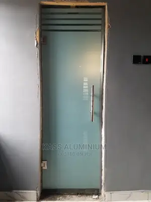 Full Frosted Hinge Glass Door