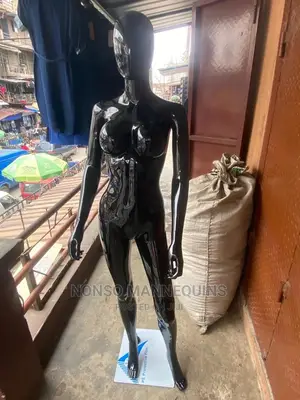 Size 8 Body Glossy Black Female With Big Breast