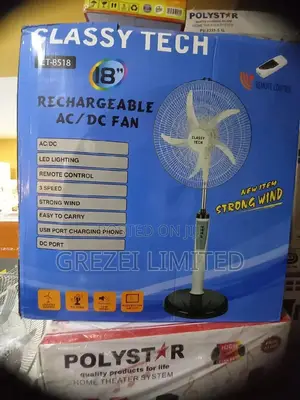 Classy Tech Rechargeable Fan
