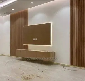 Quality Wall Mounted LED High Profiles TV Console.