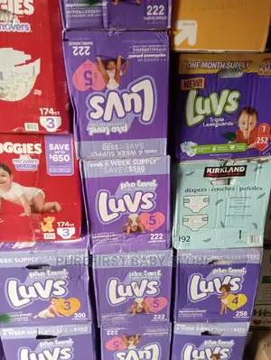 LUVS Baby Diapers From US