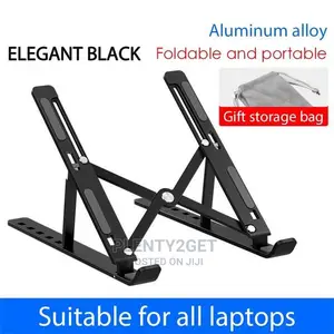 Aluminum Alloy Portable Laptop Stand for Tablet Notebook