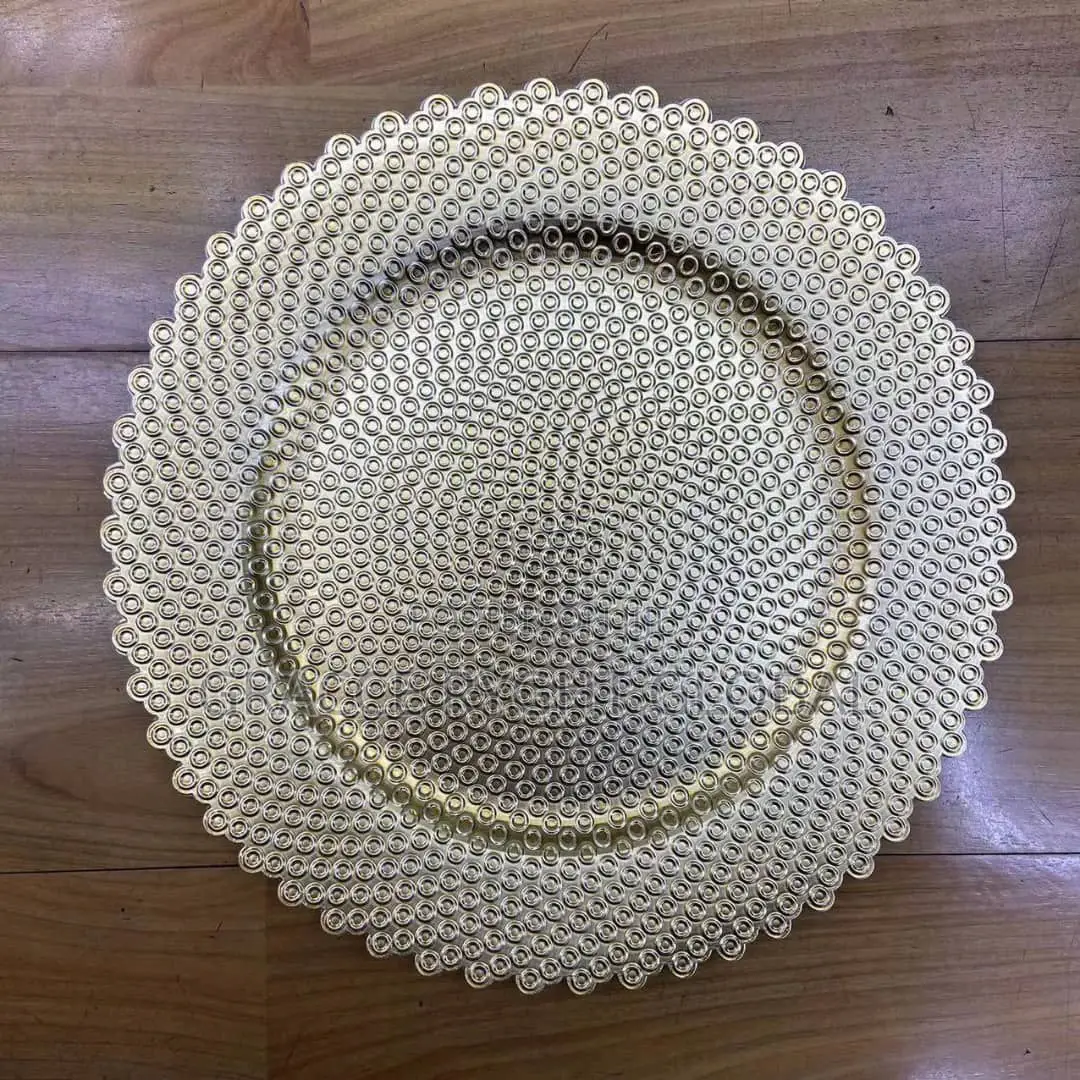 Gold Charger Plate