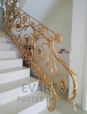 Royal Gold Luxury Wrought Iron Hand Rail in Amuwo-Odofin - Building ...