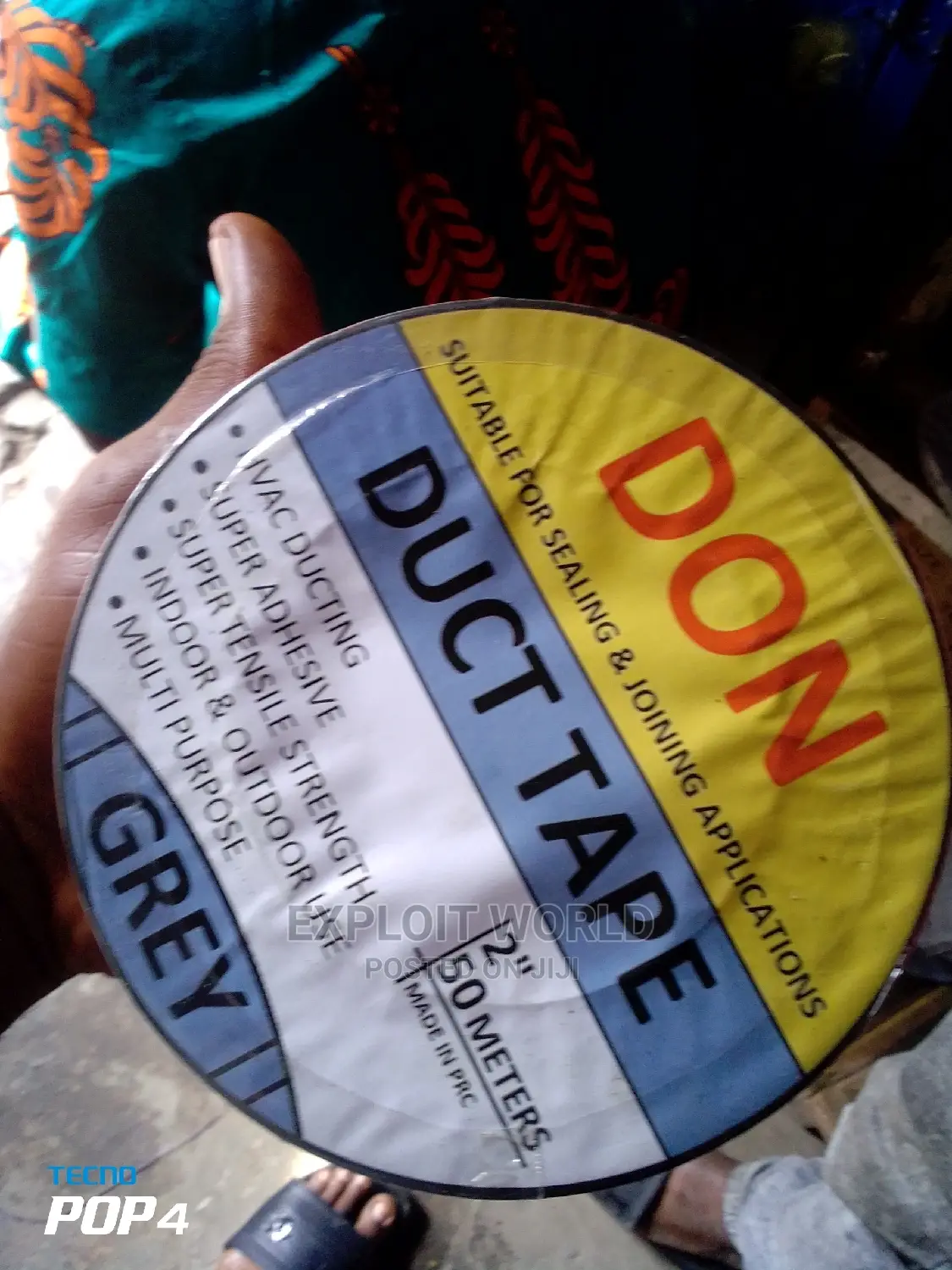Duct Tape Grey