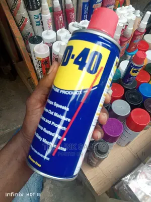 WD-40 Spray Cleaner.