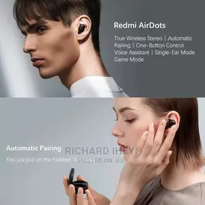Original Redmi Airdots 2 Headset Bluetooth Wireless Earbuds