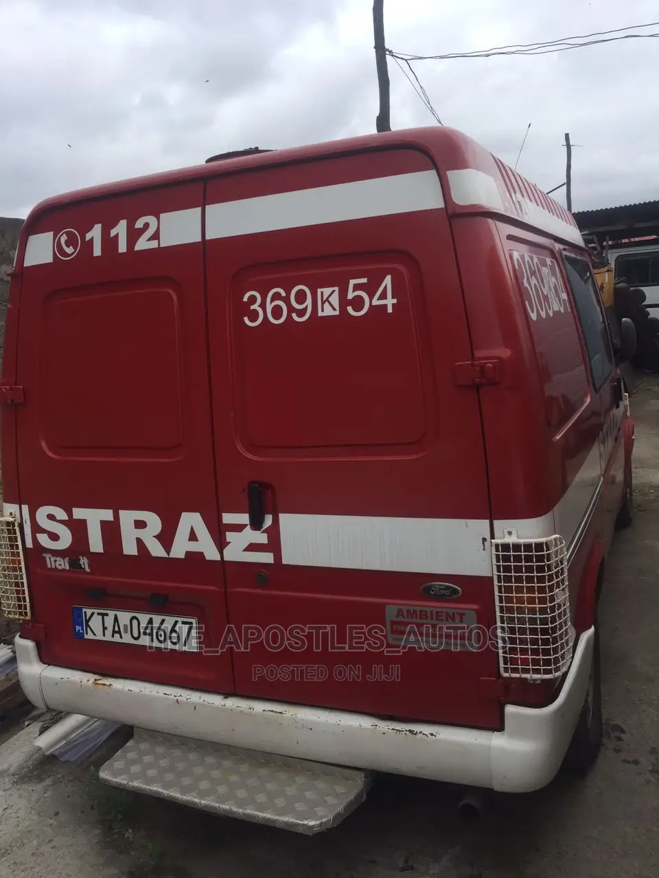 Ford Transit 2004 Red