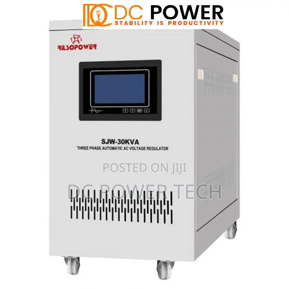 30KVA 3-Phase SJW-SERIES Rilsopower Servo Stabilizer