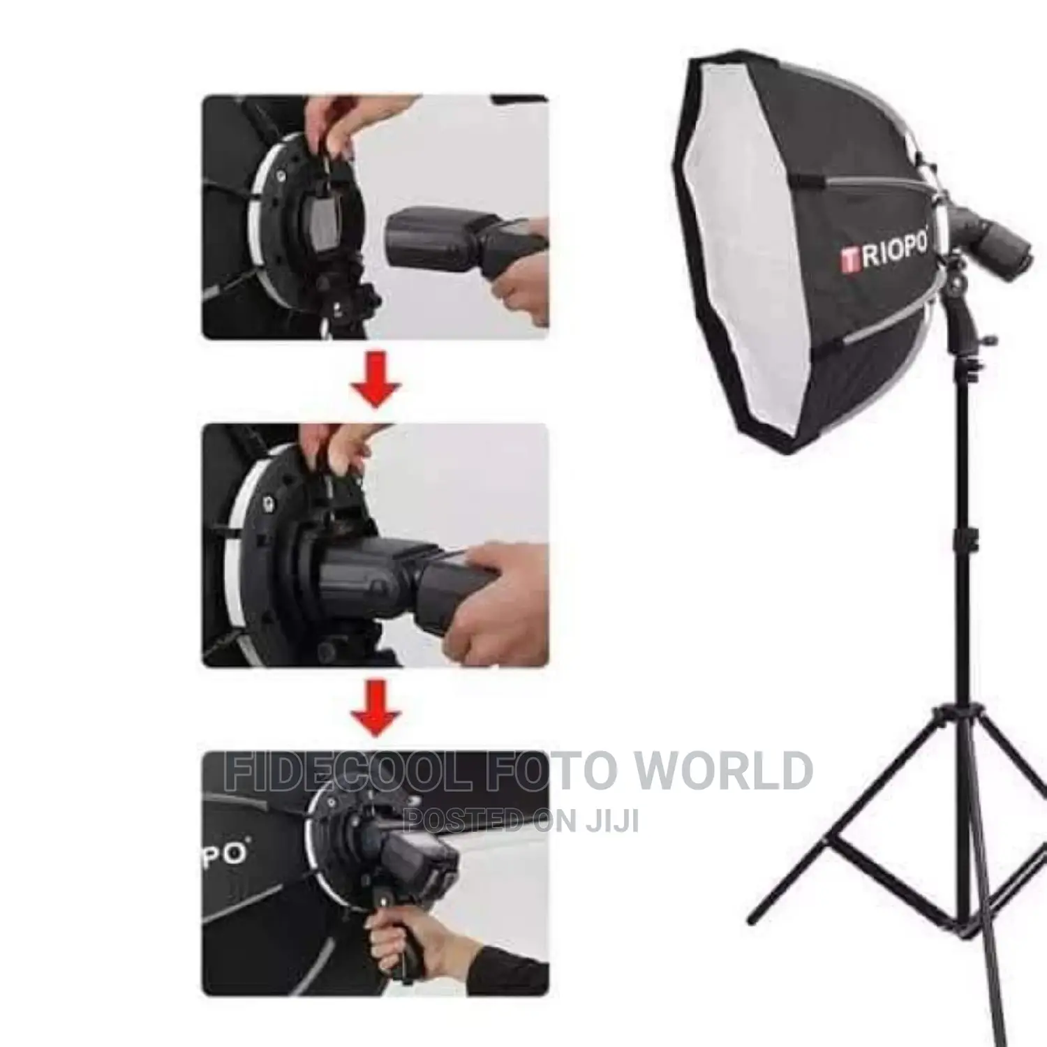 Tripo Foldable Flash Softbox 90cm