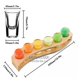 6pcs Tequila Shot With Rack