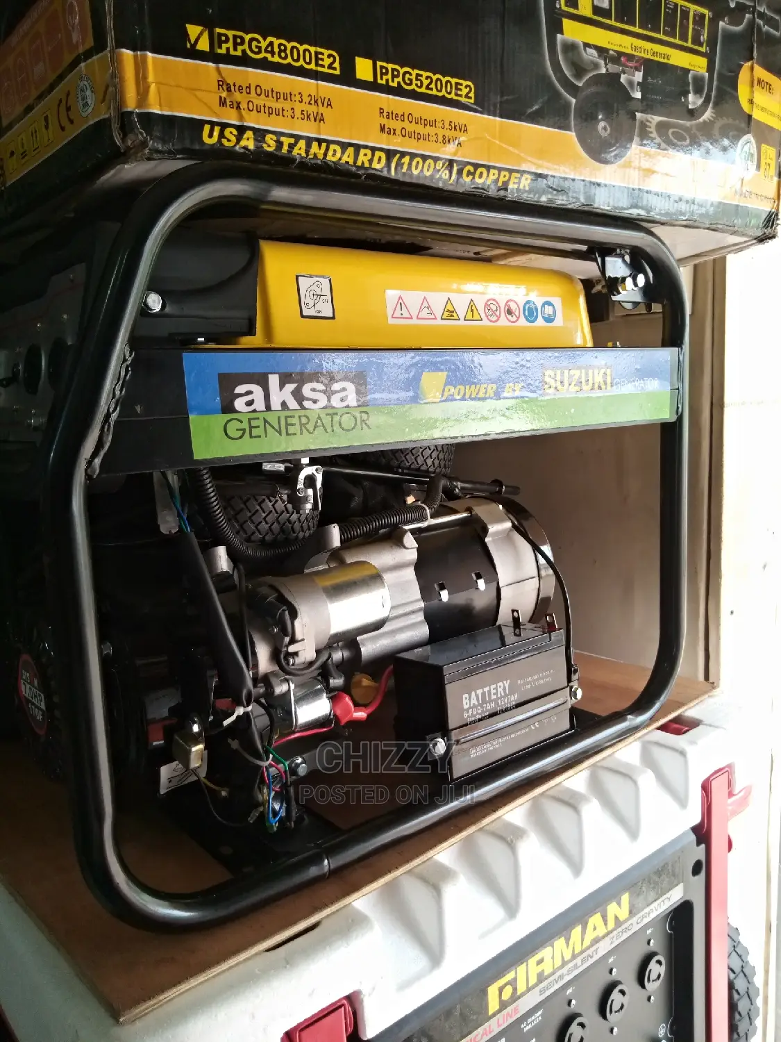 Suzuki Generator Remote Control 100%Coper Wire 4.5kva