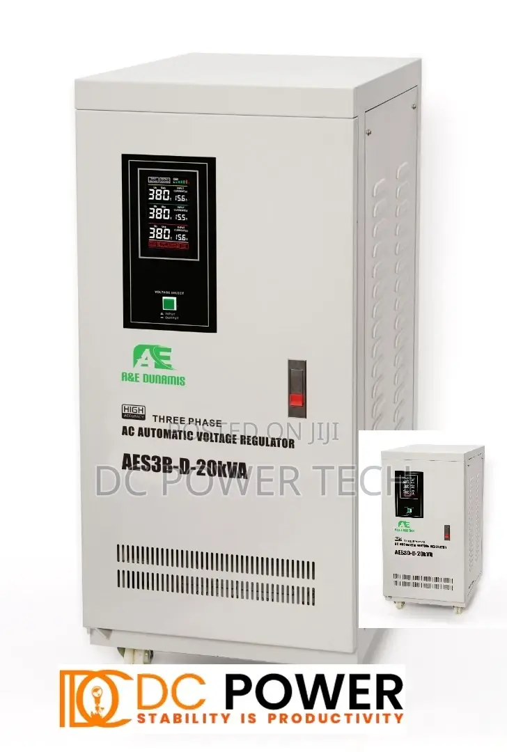 20KVA Three-Phase Servo Voltage Stabilizer 240v-456v