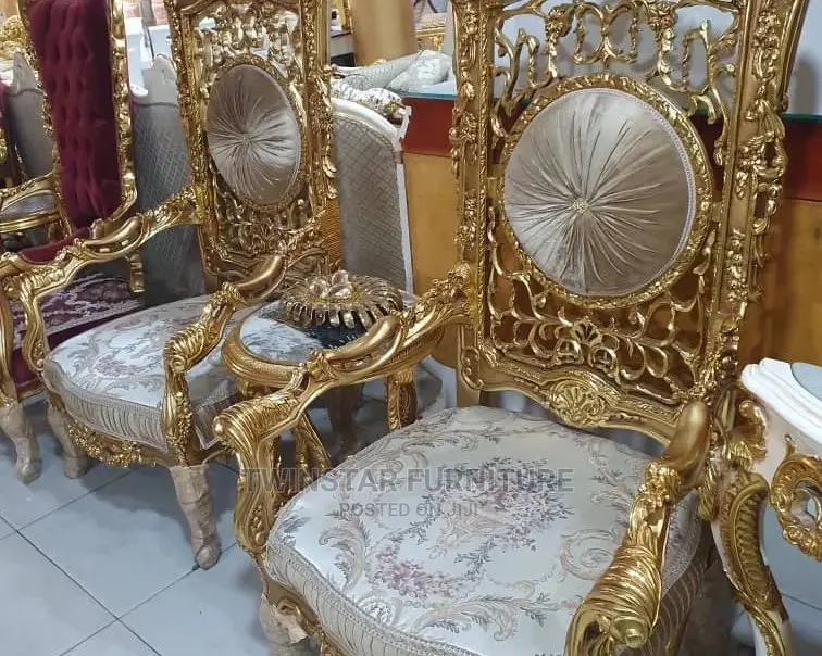 New Modern Royal Turkish Throne Chairs With Table