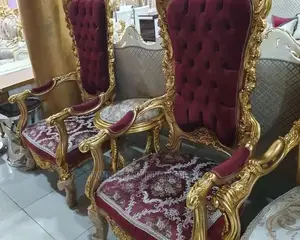 New Modern Royal Turkish Throne Chairs With Table