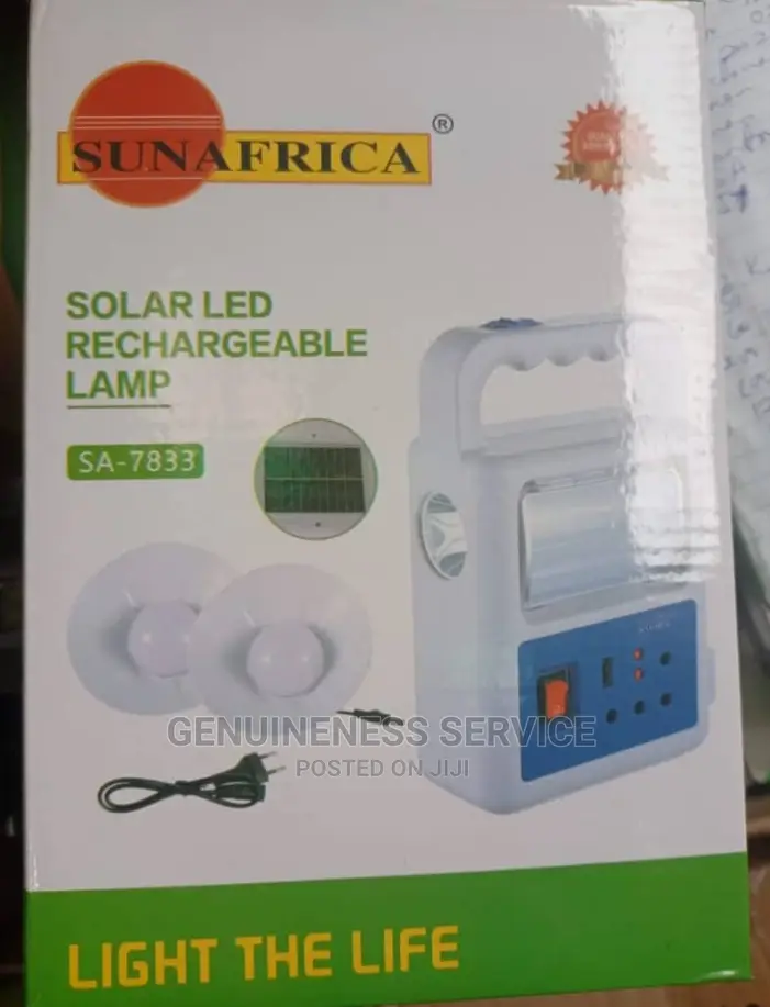 Solar Rechargeable Lamp in Lagos Island (Eko) Solar Energy