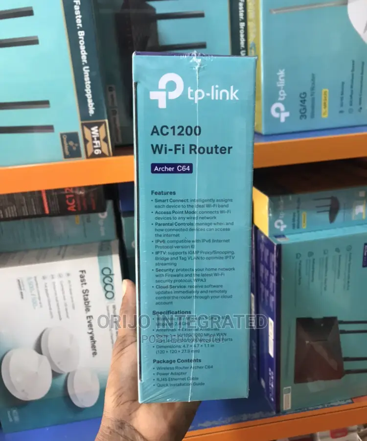 Ac1200 Wireless Mu-Mimo Wifi Router- Archer C64