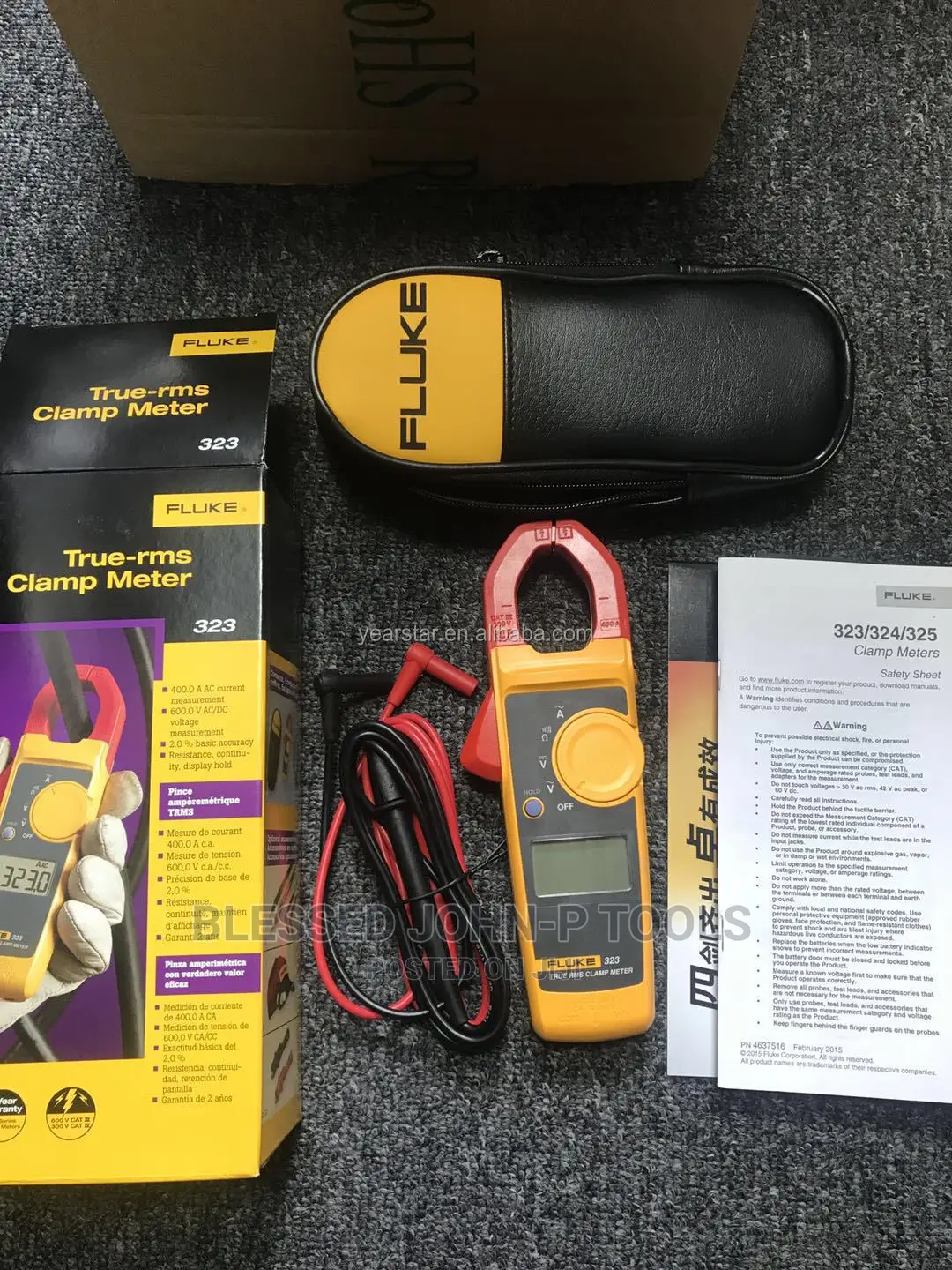 Fluke Digital Clamp Meter 323