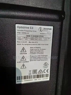 Optidrive 2.2kw Motor Control