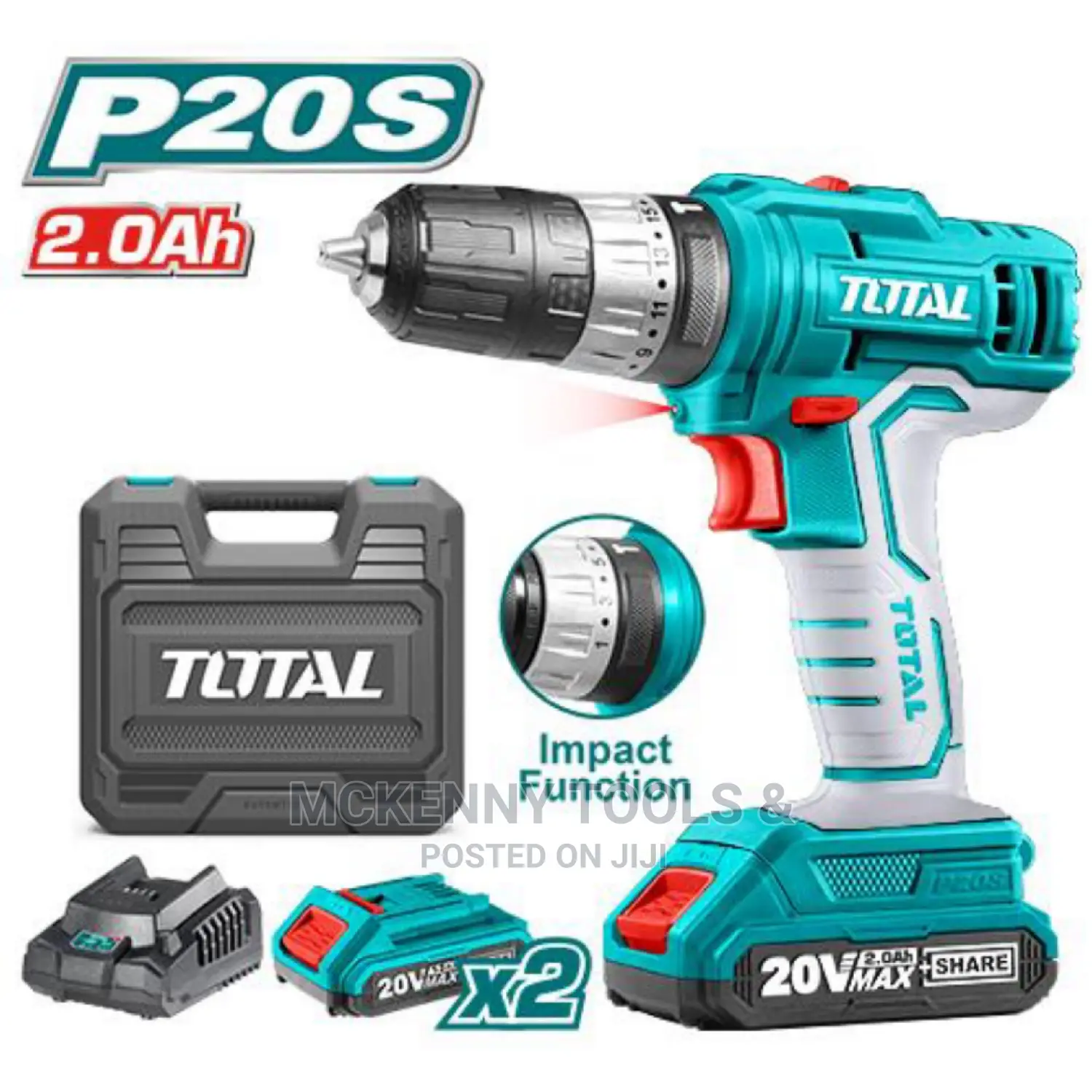 Lithium-Ion Impact Drill 20v