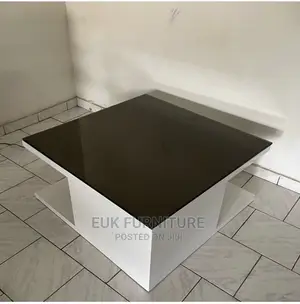 Simple and Unique Glossy Center Table