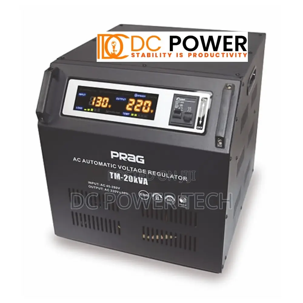 Prag 20kva Relay Stabilizer (95v-280v)