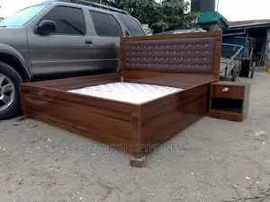6 by 6 Padded Bedframe