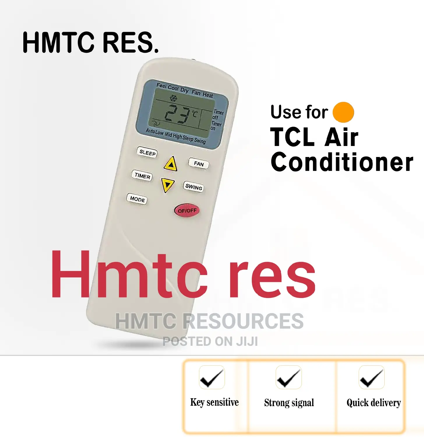 TCL Air Conditioner Remote Control