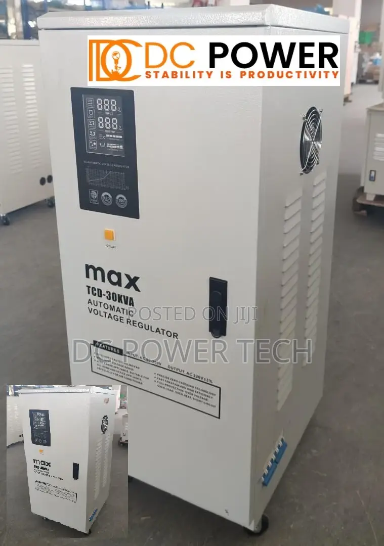 Max 30kva Single-Phase Servo Stabilizer (90v-260v)