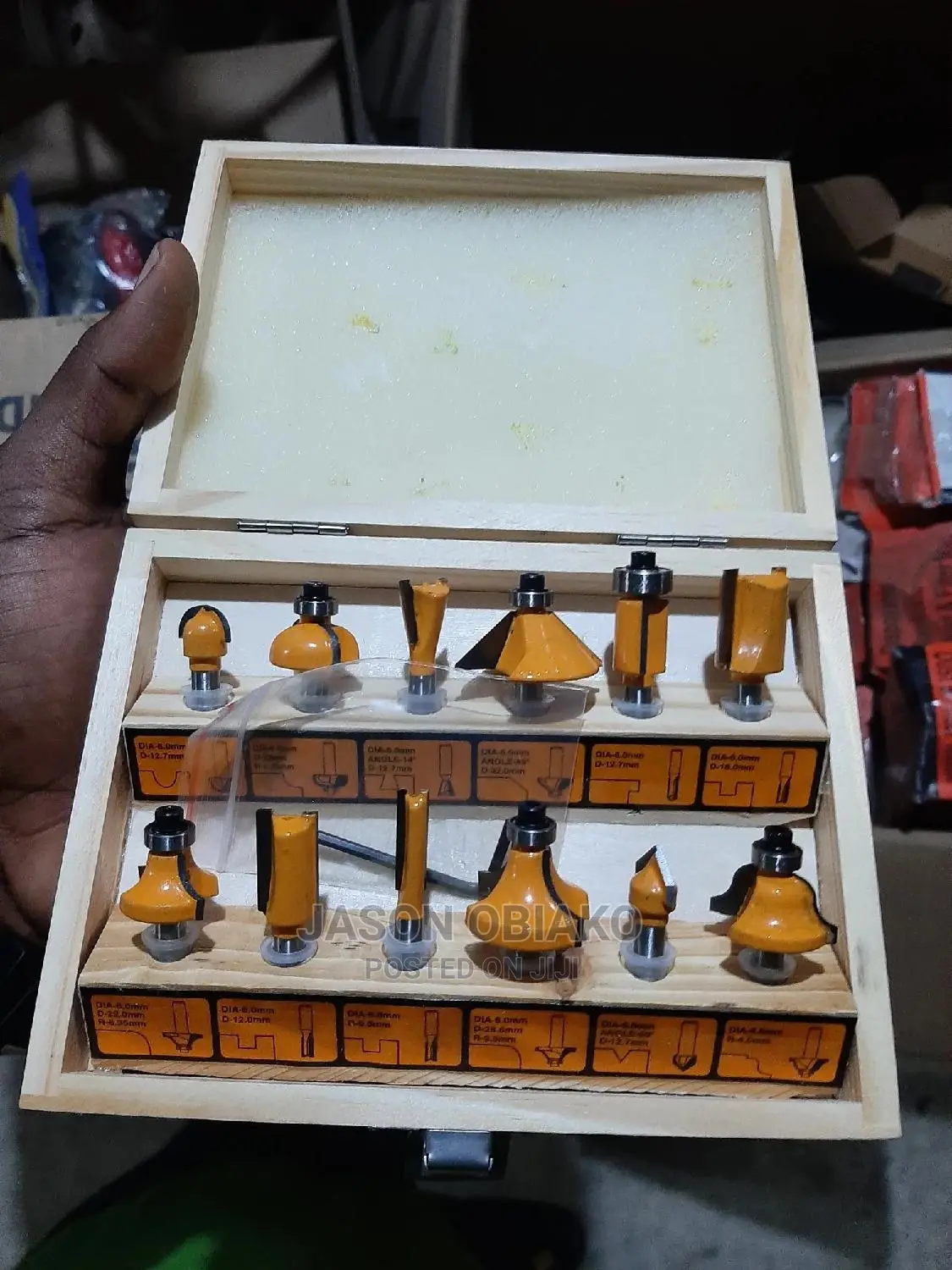 Router Bits Kit 6mm Shank