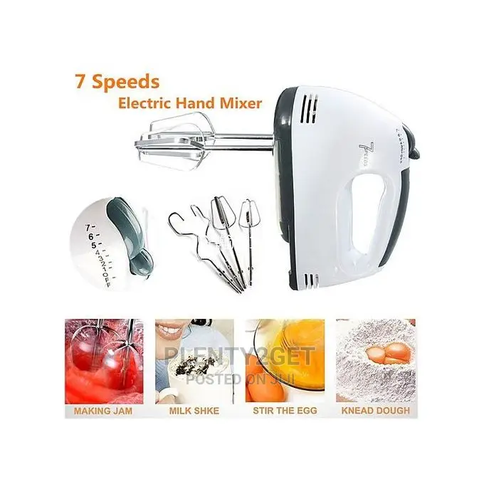 Scarlett 7 Speed Electric Hand Mixer Whisk Egg Beater Cake B