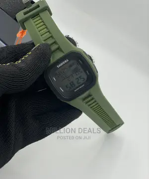 Rubber Strap Men’S Unique Wrist Watch