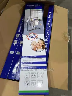 Multipurpose Clothes Rack With Bottom Shelf