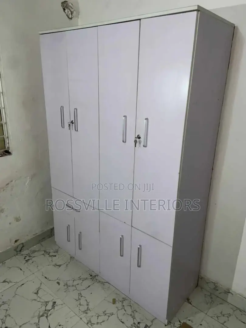 6 Ft MDF Wardrobe