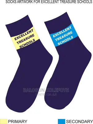 High Quality Plain / Customized Socks For School / Students