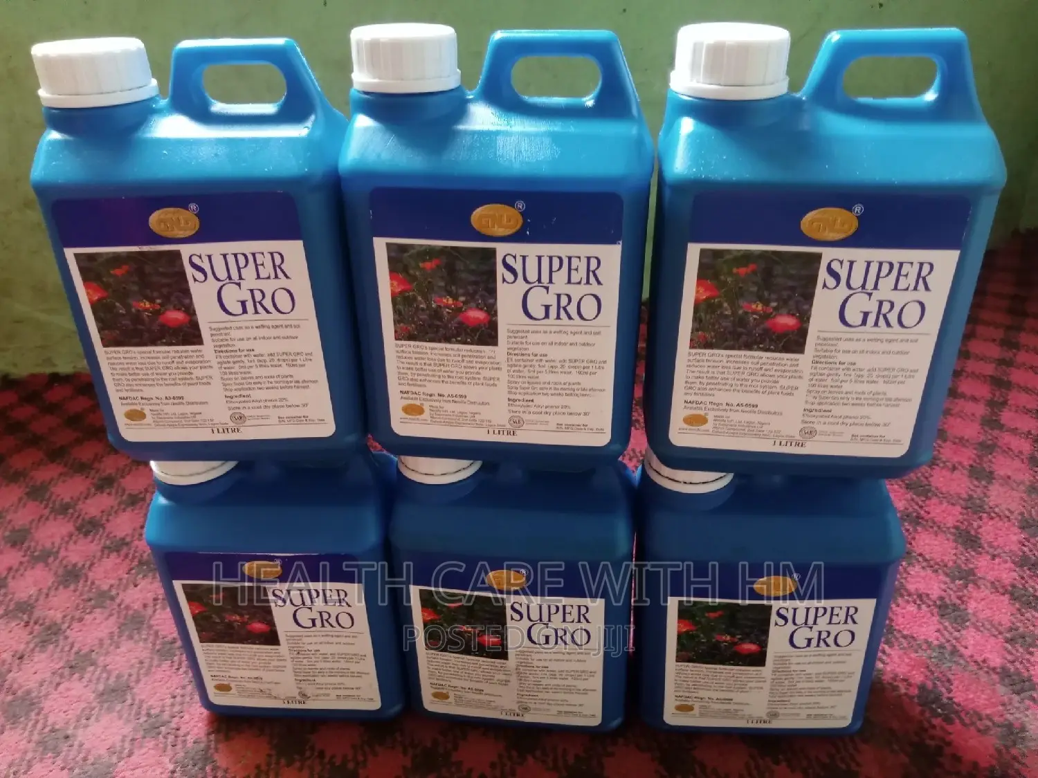 Super Gro Liquid Fertilizer and Surfactant