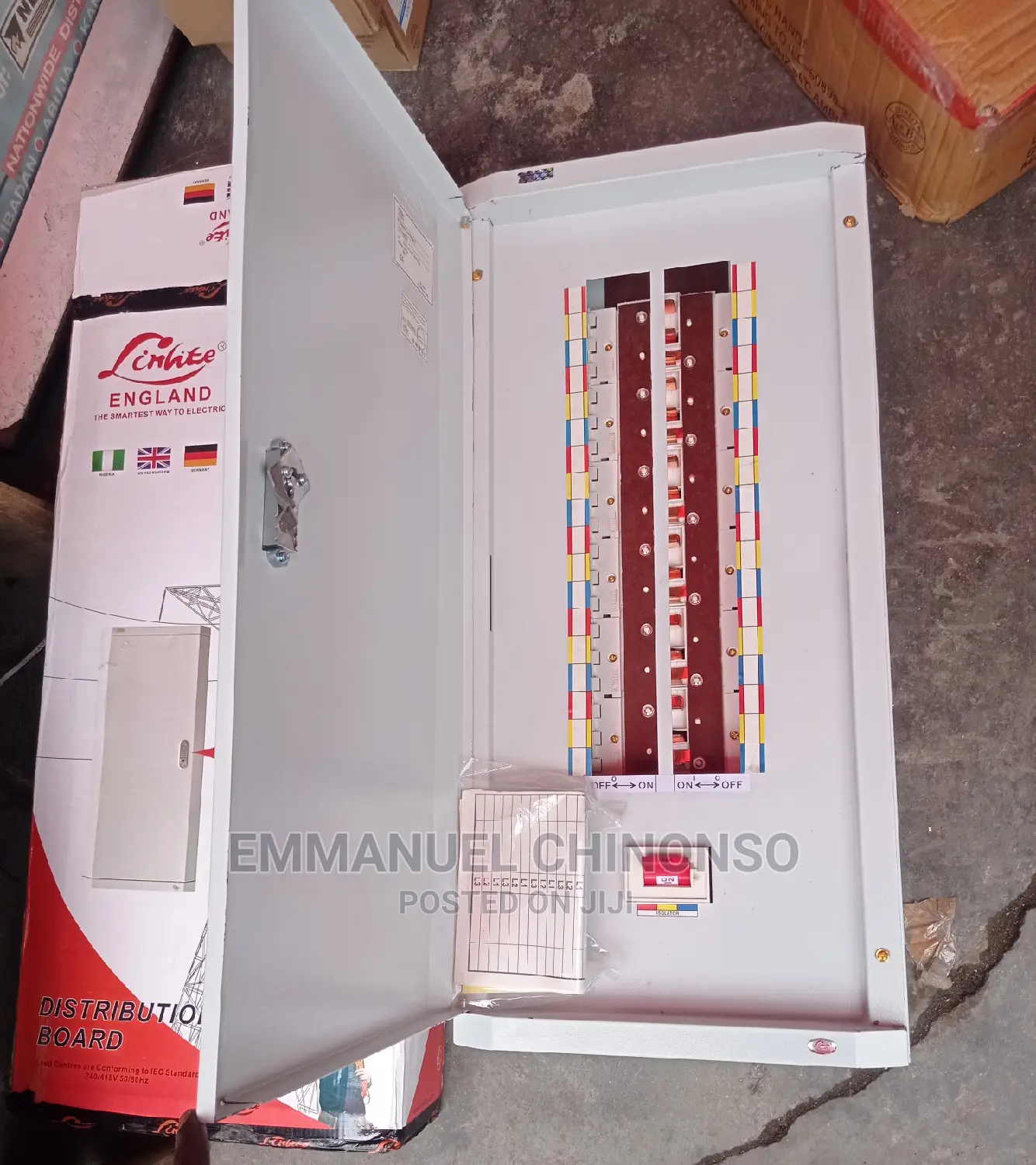 D12 3phase Linlite Distribution Board