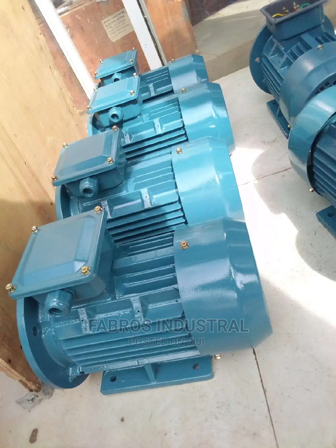 Electric Motor Flange Mounted Types, Pure Copper Wire Inside