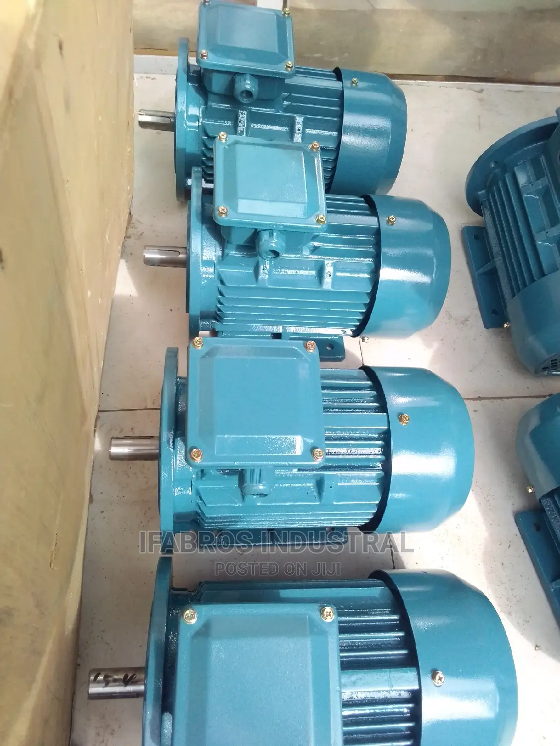 Electric Motor Flange Mounted Types, Pure Copper Wire Inside