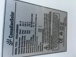 450w Solar Canadian Half Cut Available