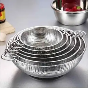 Set of Stainless Steel Sieve Sifters -6pieces