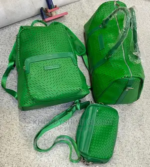 3 Set Duffle, Backpack And Shoulder Bag