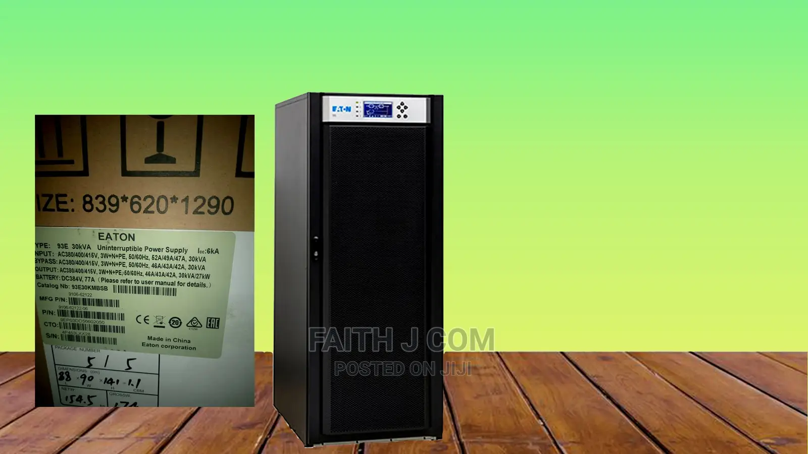 Eaton 93E 30kva UPS