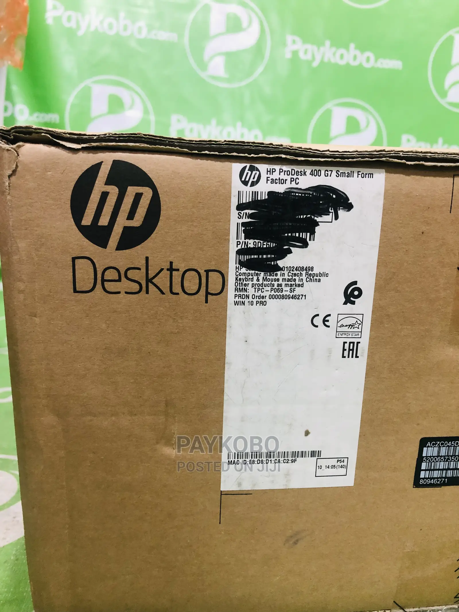 New Desktop Computer HP 16GB Intel Core I5 SSD 256GB